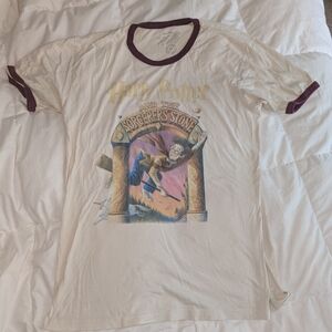 Harry Potter Kids T-Shirt - Cream and Maroon